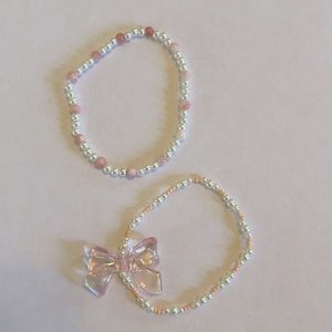 ⭐️Hand made bracelet set🎀🤍